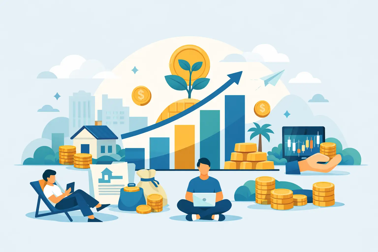 You are currently viewing 9 Best Passive Income Assets to Build Wealth