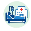 Hospital stays & medical expenses